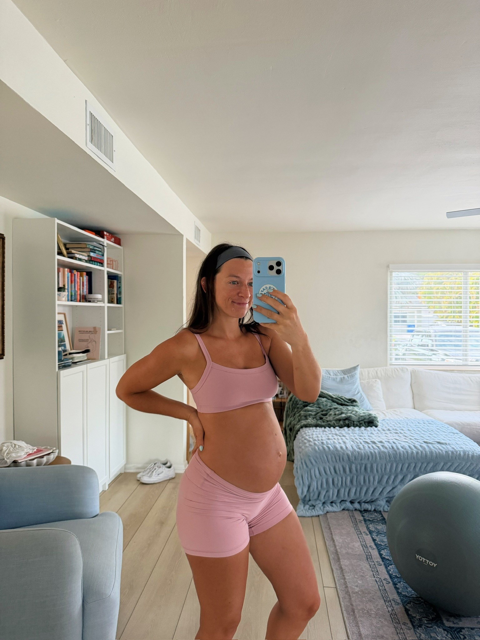 aritzia set I couldn’t find the exact color I’m wearing but linking similar! 

#LTKActive #LTKootd #LTKBump