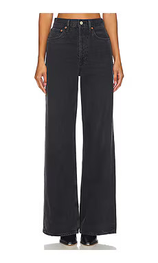 AGOLDE Dame High Rise Wide Leg in Hitch from Revolve.com | Revolve Clothing (Global)