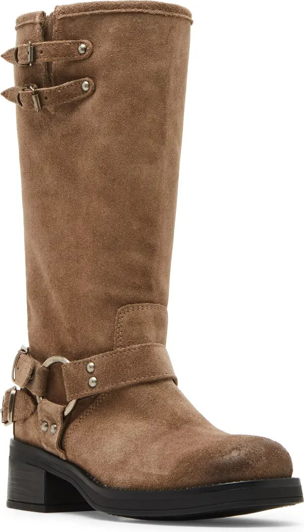 Astor Knee High Moto Boot (Women) | Nordstrom