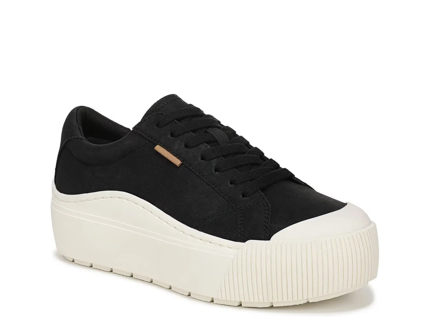Dr. Scholl's Time Off Max Platform Sneaker | Women's | Black Synthetic | Size 7.5 | Sneakers | DSW