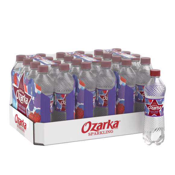 Ozarka® Triple Berry Sparkling Water | 16 oz 24-Pack | ReadyRefresh | ReadyRefresh