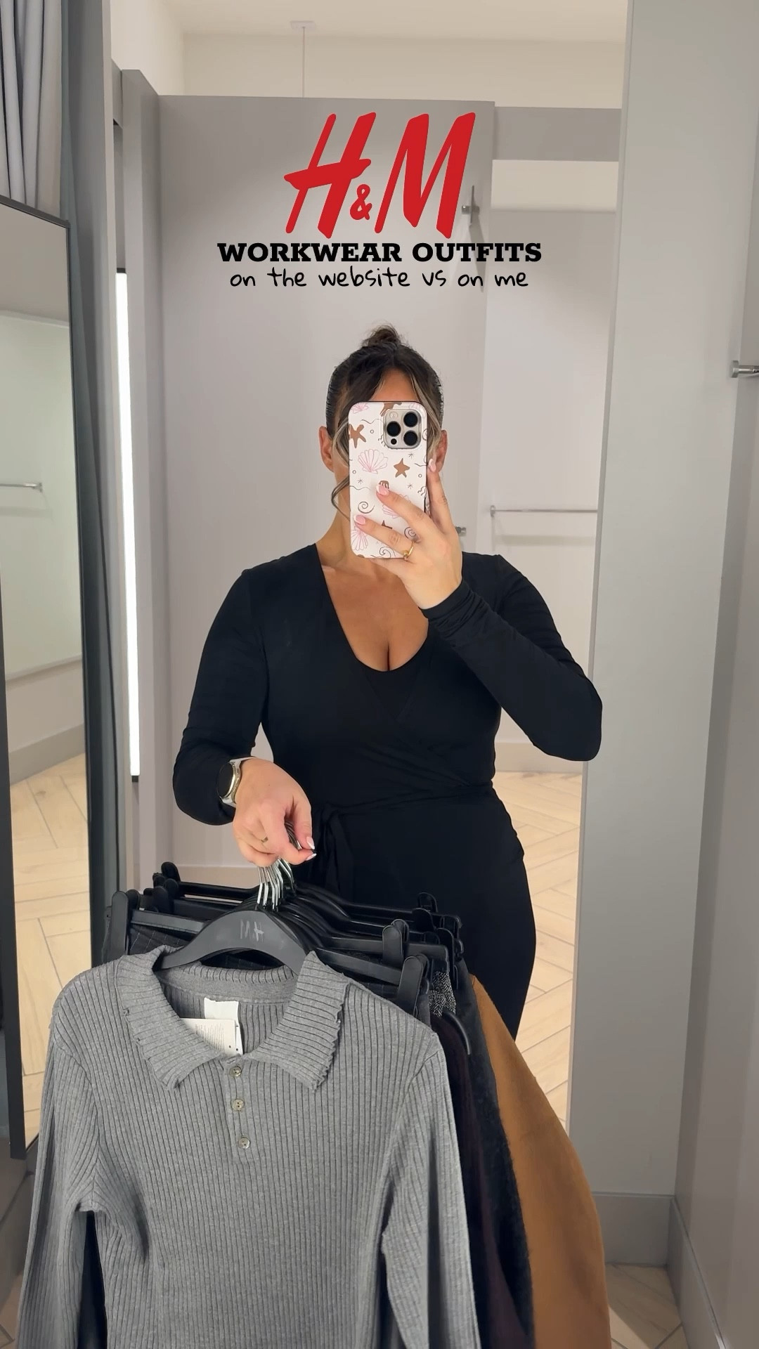 H&M online vs on me - workwear inspo 💼

I’m a uk size 10, 5ft4 and I’m wearing the following sizes;
Small in everything apart from the rib knit polo jumper with the frill detail is a medium.
All trousers are a size small or size small 10.

I’ve also linked my outfit at the start;
Leggings size small
Wrap top size medium

Workwear outfit UK, office wear, teacher outfit, tailored trousers, knitwear, charcoal grey, pinstripe, slate grey, cardigan, smart casual, 

#LTKautumn #LTKstyletip #LTKworkwear