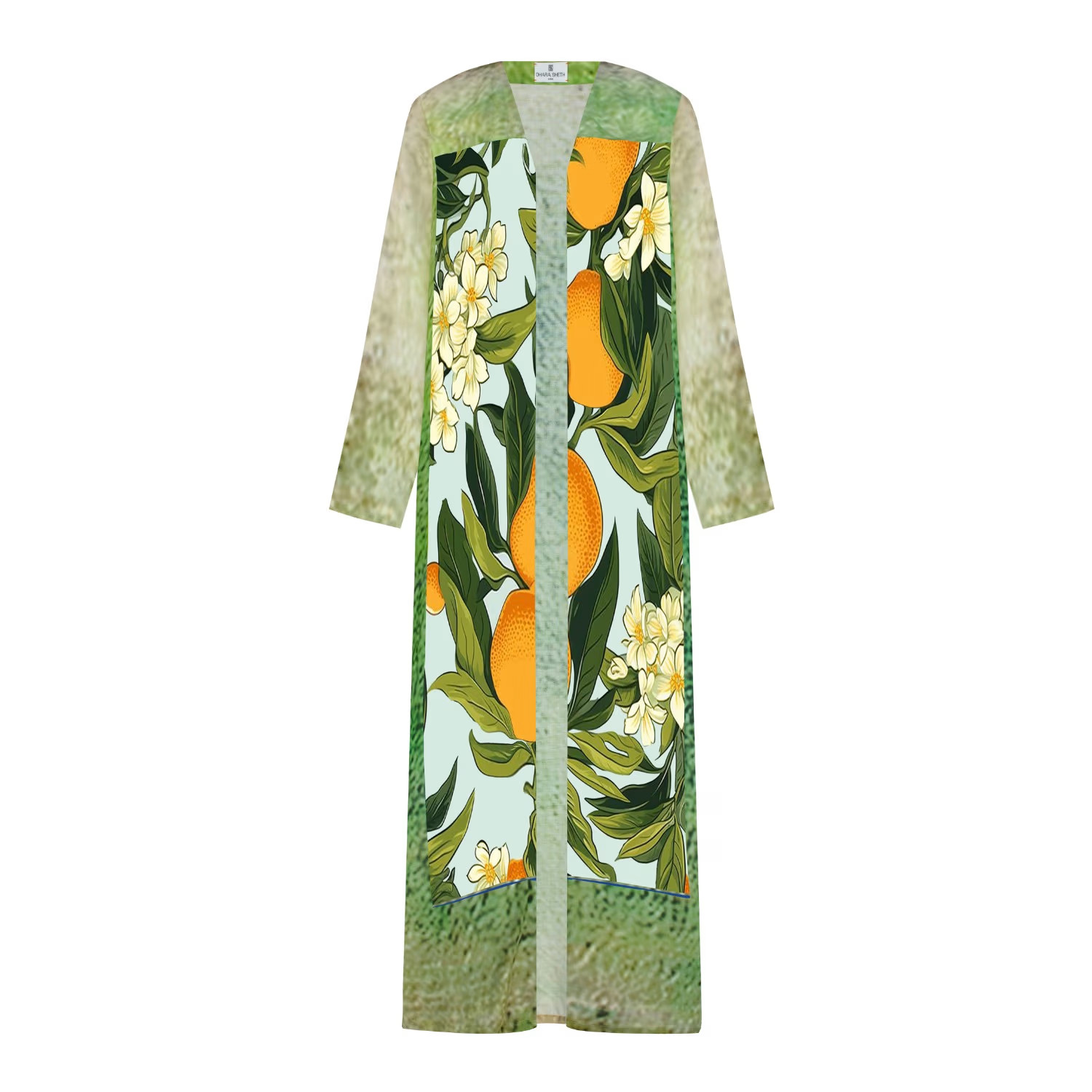 Fleur & Fruit Vintage Long Kimono | Wolf & Badger
