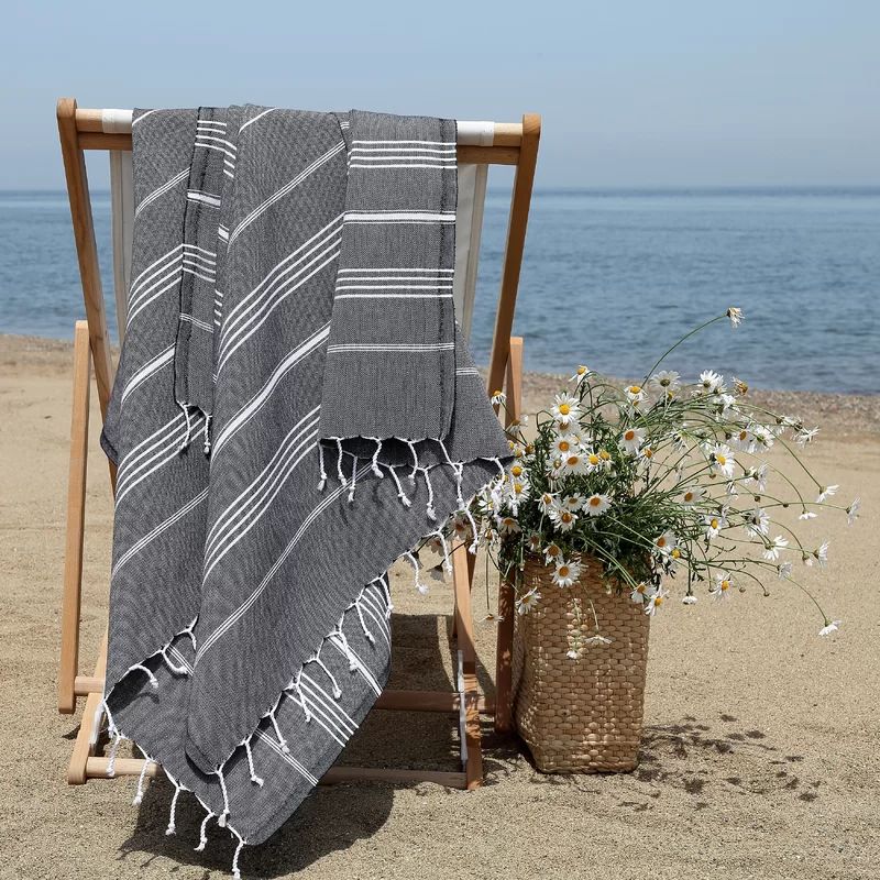 Worceer Turkish Cotton Beach Towel | Wayfair North America