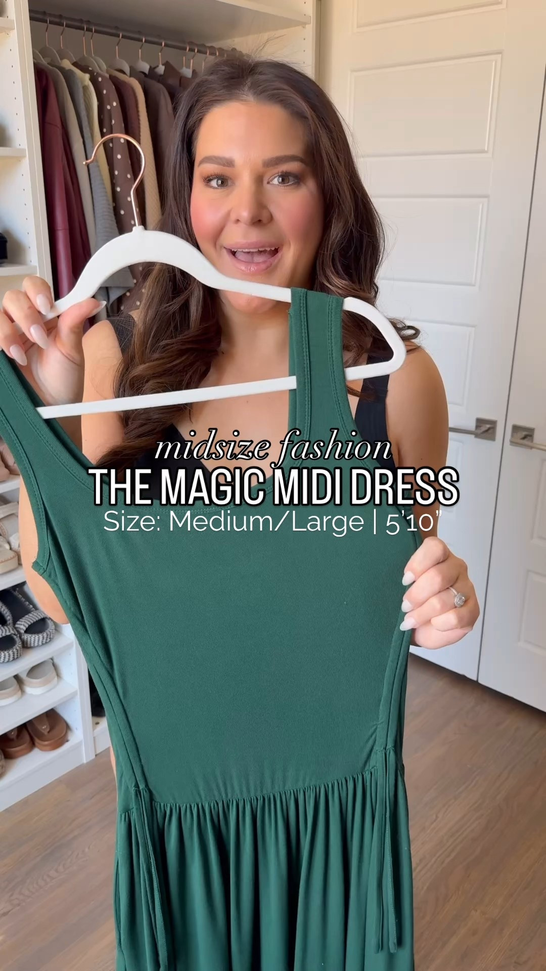 I call this my magic dress! Simple but chic and super versatile. You can dress it up or down, wear it with sneakers, sandals, heels - so many different looks you can create! And a customizable waistline!! 

Dress: Medium
Jacket: Large

millennial fashion, mom style, leggings outfit, Amazon fashion, midsize style, midsize mom style, updating my wardrobe, trendy style, cozy style, school pickup outfit

#midsizefashion #midsizestyle #amazonfashion #fashionreels #casualfashion

#LTKgrwm #LTKMidsize #LTKootd