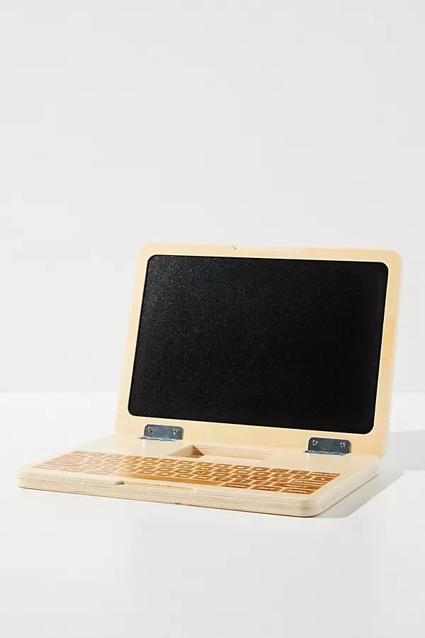 Chalkboard Laptop Toy By Wonder & Wise by Asweets in Beige | Anthropologie (US)