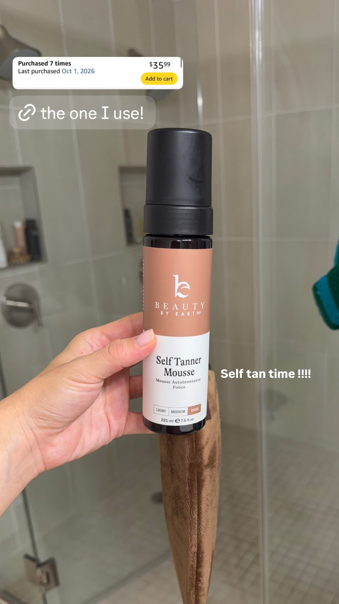 Self tanner I use!! ✨

#LTKgrwm #LTKBeauty #LTKselfcare