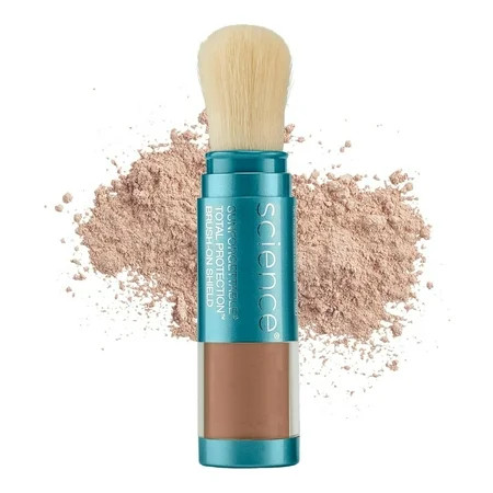 Colorescience Sunforgettable Total Protection Brush-On Shield SPF 50 - Deep 0.21 oz | Walmart (US)