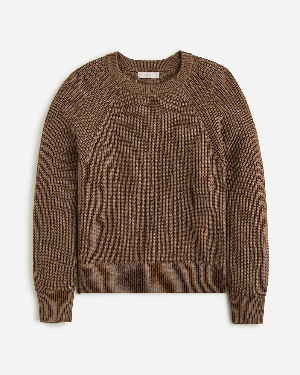 Cotton fisherman sweater | J. Crew US