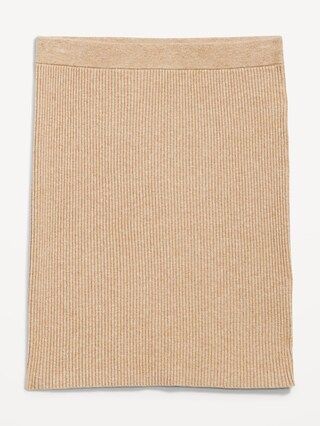 High-Waisted Rib-Knit Mini Skirt for Women | Old Navy (US)