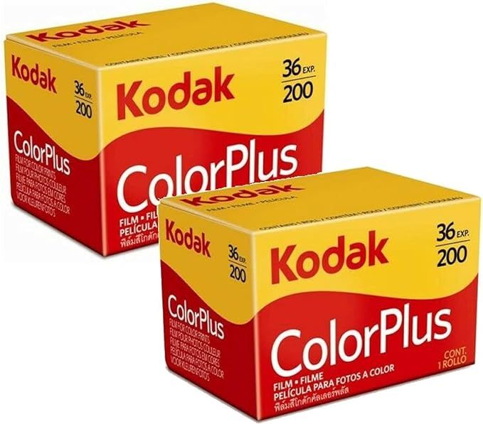 Kodak Color Plus Colour 35mm Film 36exp (Pack of 2) | Amazon (UK)
