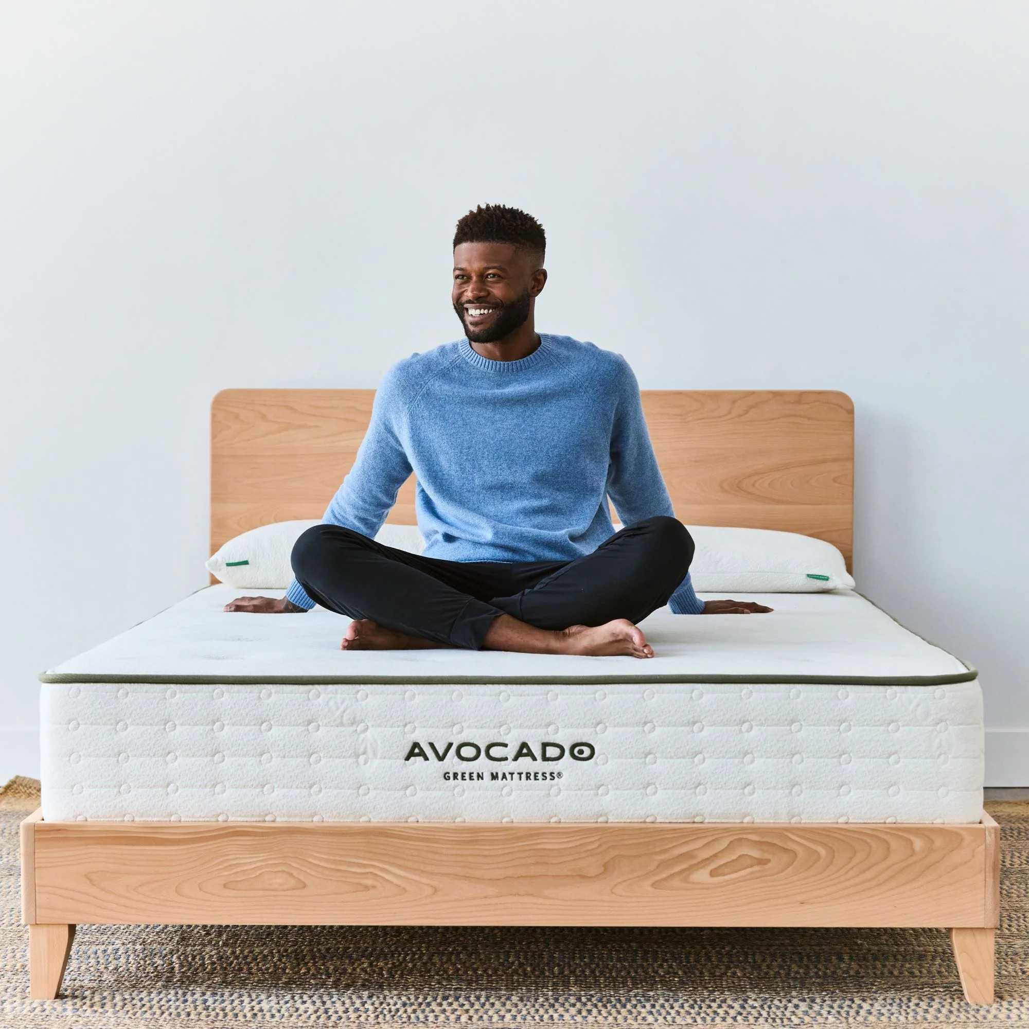 City Bed Frame | Avocado Mattress