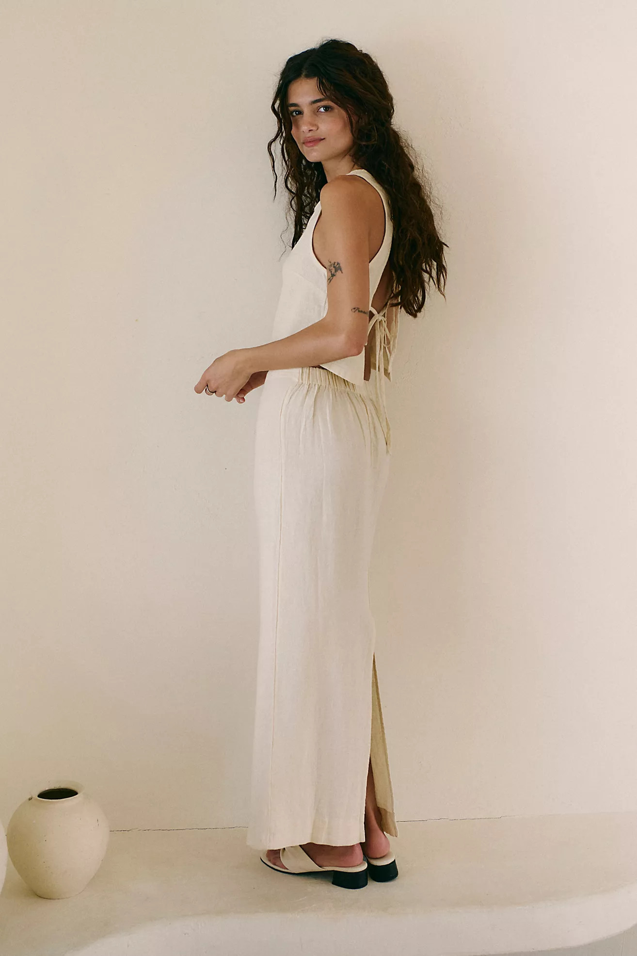 Mon Cheri Linen Set | Free People (Global - UK&FR Excluded)