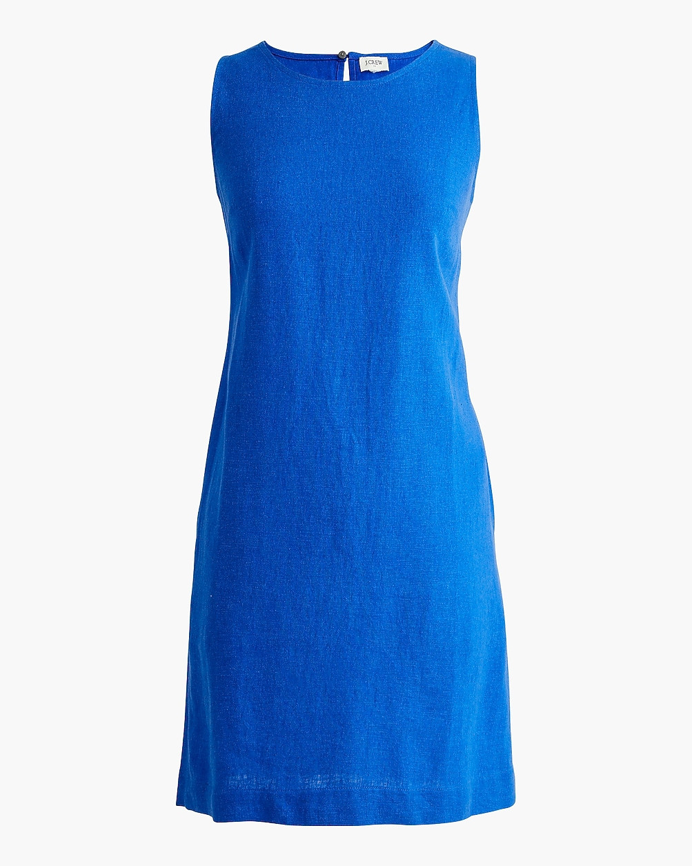 Petite linen-blend sleeveless mini dress | J.Crew Factory