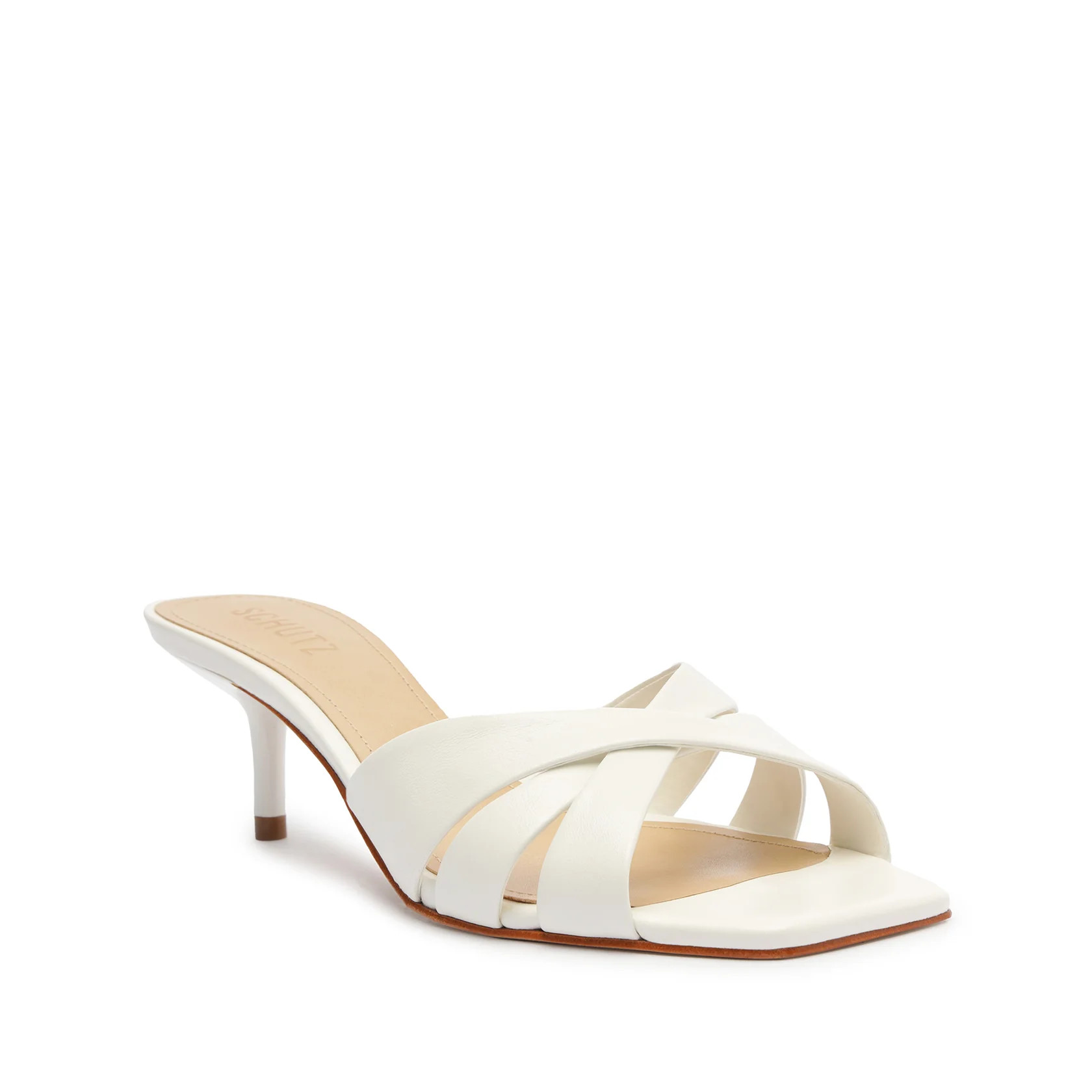 Keefa Mule Leather Sandal | Schutz Shoes (US)