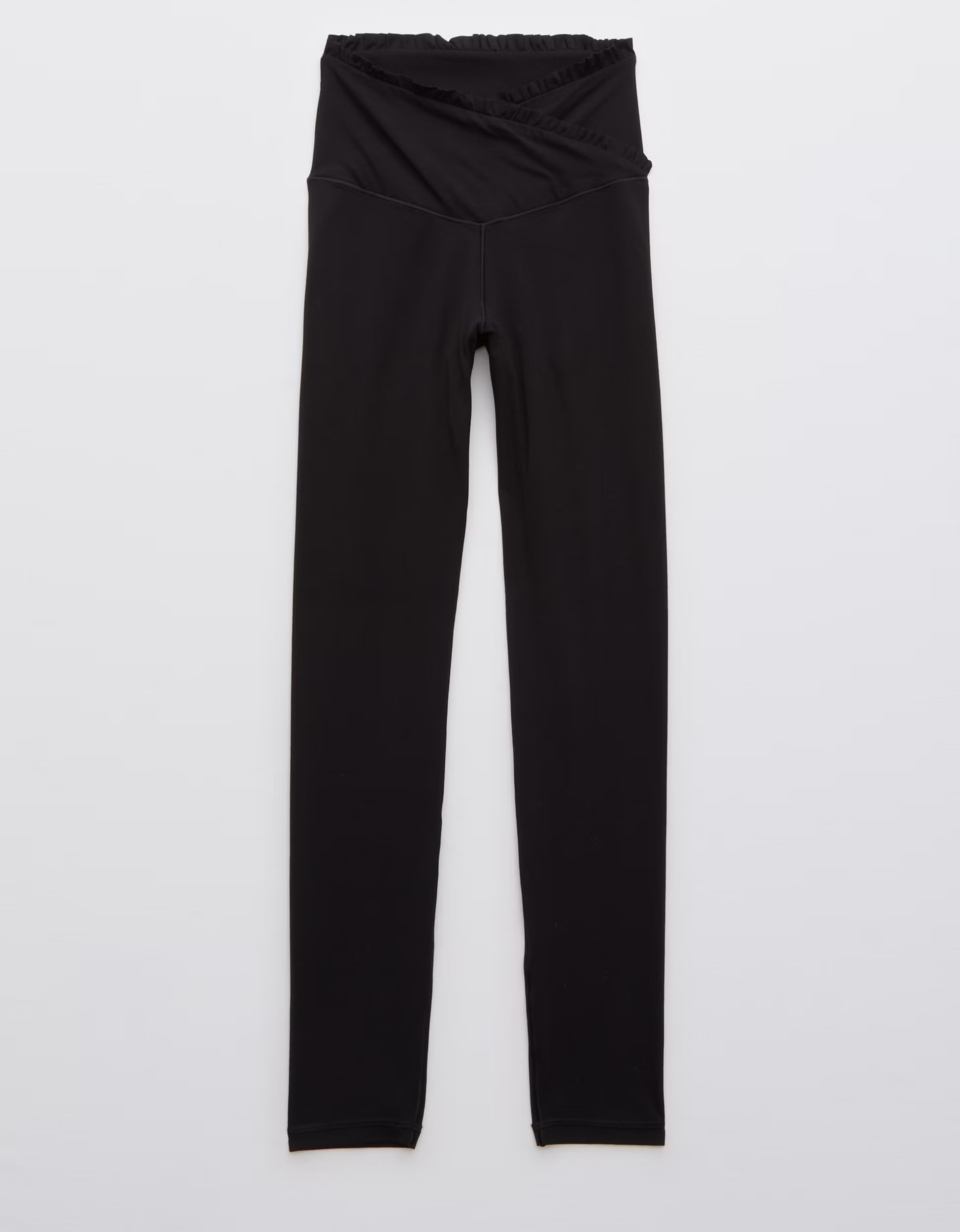 OFFLINE By Aerie Real Me Xtra High Waisted Crossover Ruffle Legging | American Eagle Outfitters (US & CA)