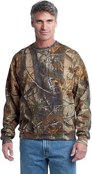 Russell Outdoor Men's Realtree Crewneck Sweatshirt, S, Realtree | Amazon (US)