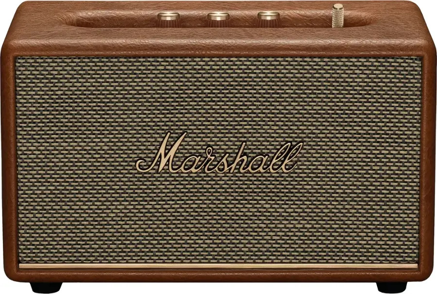 Marshall - Acton III Bluetooth Home Speaker with Bass / Treble / Volume Controls and 3.5 mm Auxil... | Best Buy U.S.