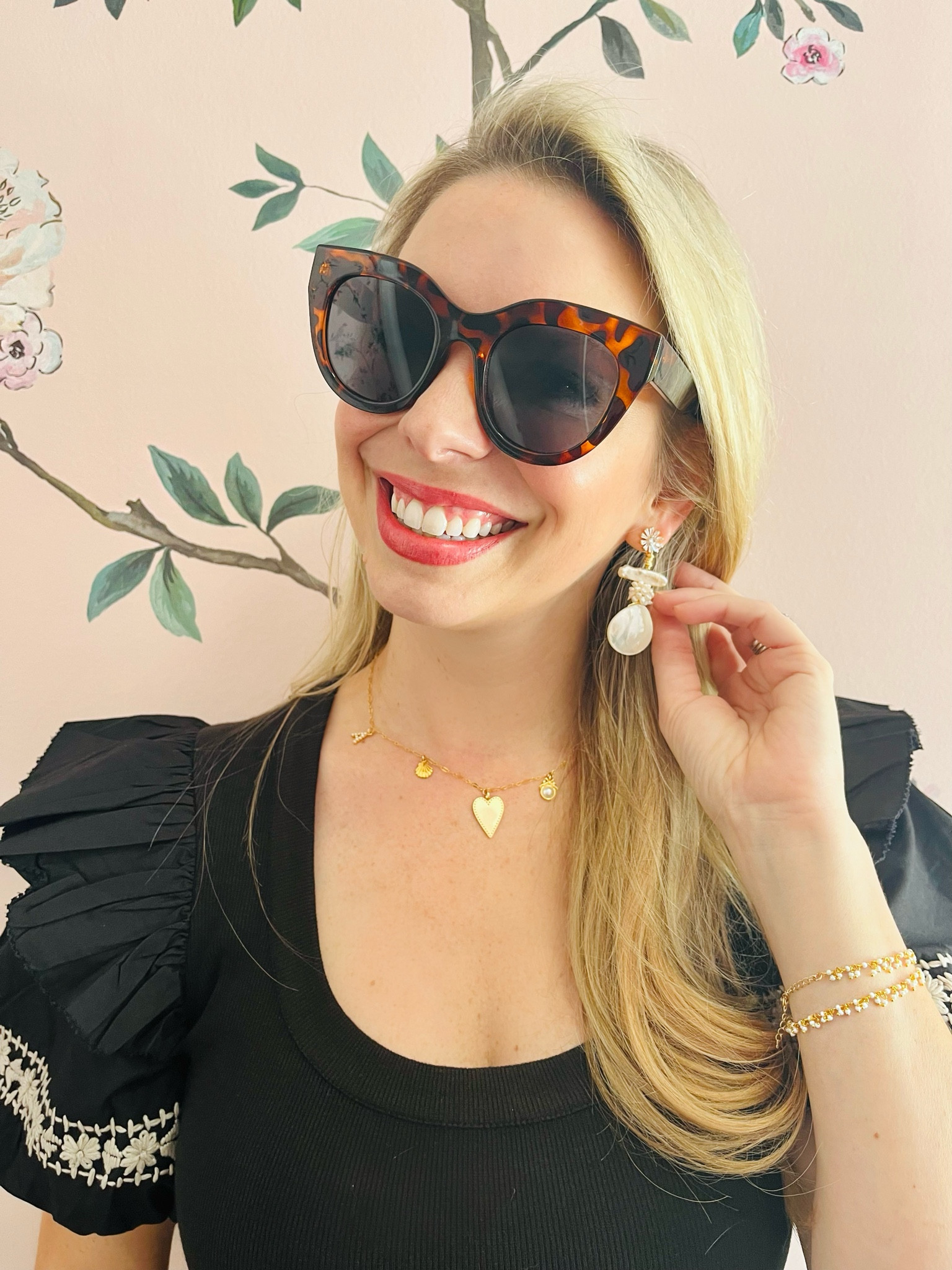 Pretty dress pretty jewels pretty wallpaper :) 
Loving this custom charm necklace soooo much! Great gift idea! 

#LTKFindsUnder100 #LTKStyleTip #LTKSaleAlert