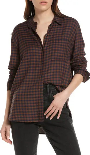 Plaid Boyfriend Shirt | Nordstrom