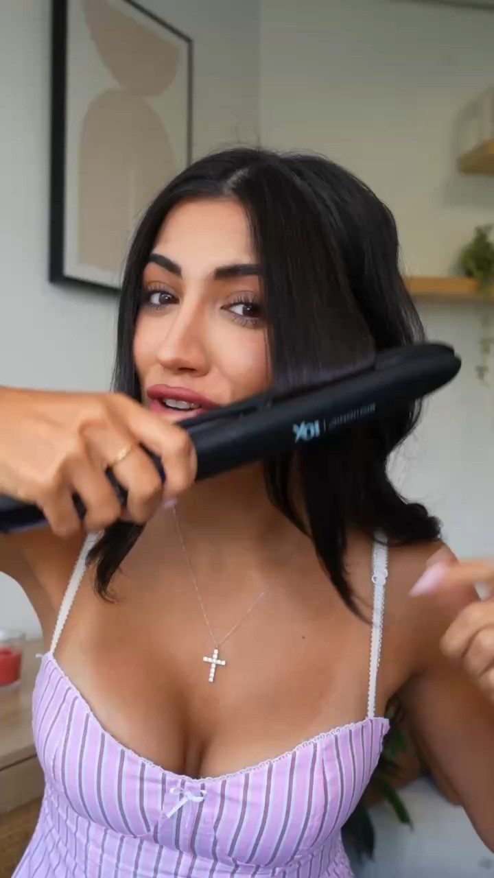 Try this trick for the perfect curtain bangs! 

 #LTKBeauty