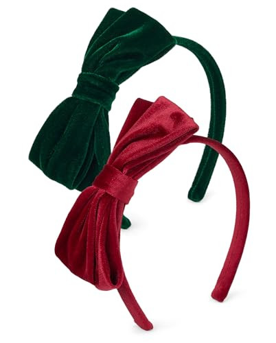 Gymboree,and Toddler Headbands and Hair Accessories,Red and Green,One Size | Amazon (US)