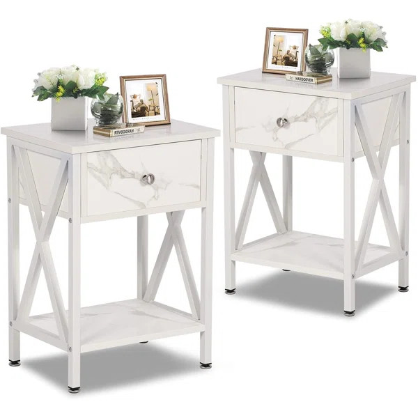 Hodnett 21.7'' Tall 1 - Drawer Nightstand | Wayfair North America