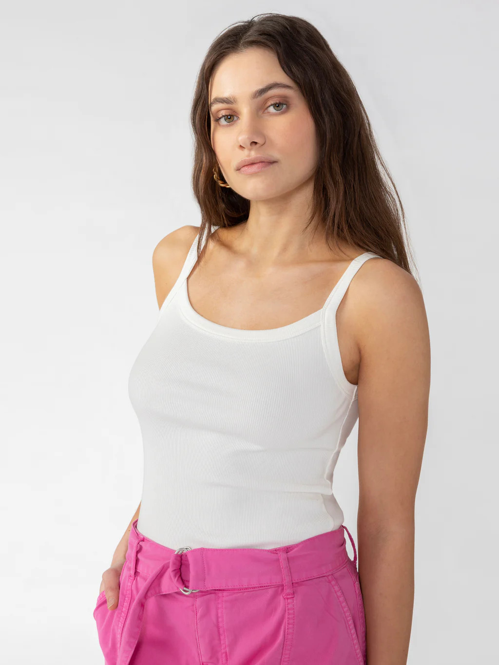 All Day Rib Tank Powdered Sugar | Sanctuary Clothing