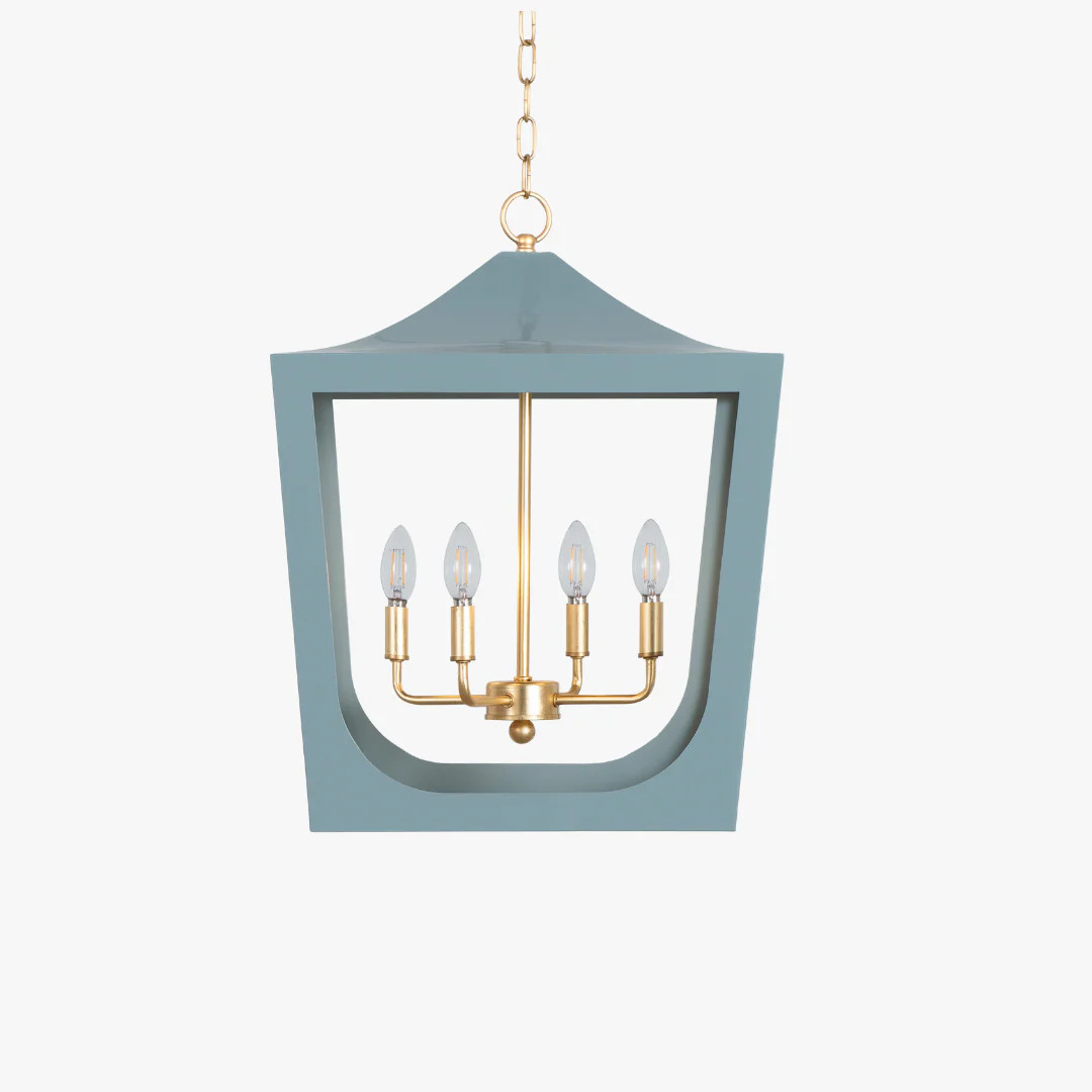 Blue Pagoda Lantern Pendant | Dear Keaton