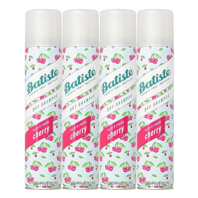 Batiste Dry Shampoo, Cherry 6.73 oz (Pack of 4) | Amazon (US)