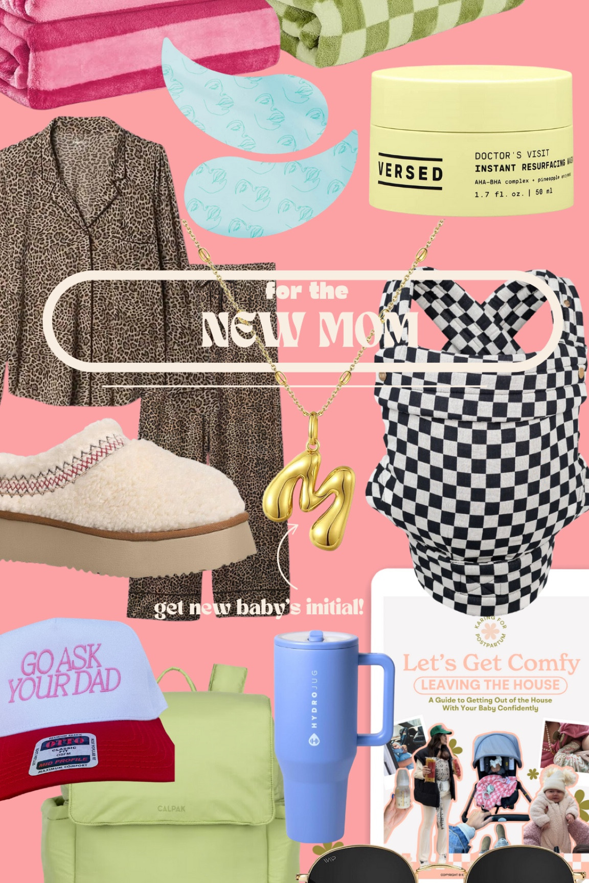 perfect goodies for the new mom! 

you can find the “getting out with baby guide” at karingforpostpartum.com under “guides” 

MABE carrier code is KARRIE10 for $10 off! 

#LTKFamily #LTKBaby #LTKBump