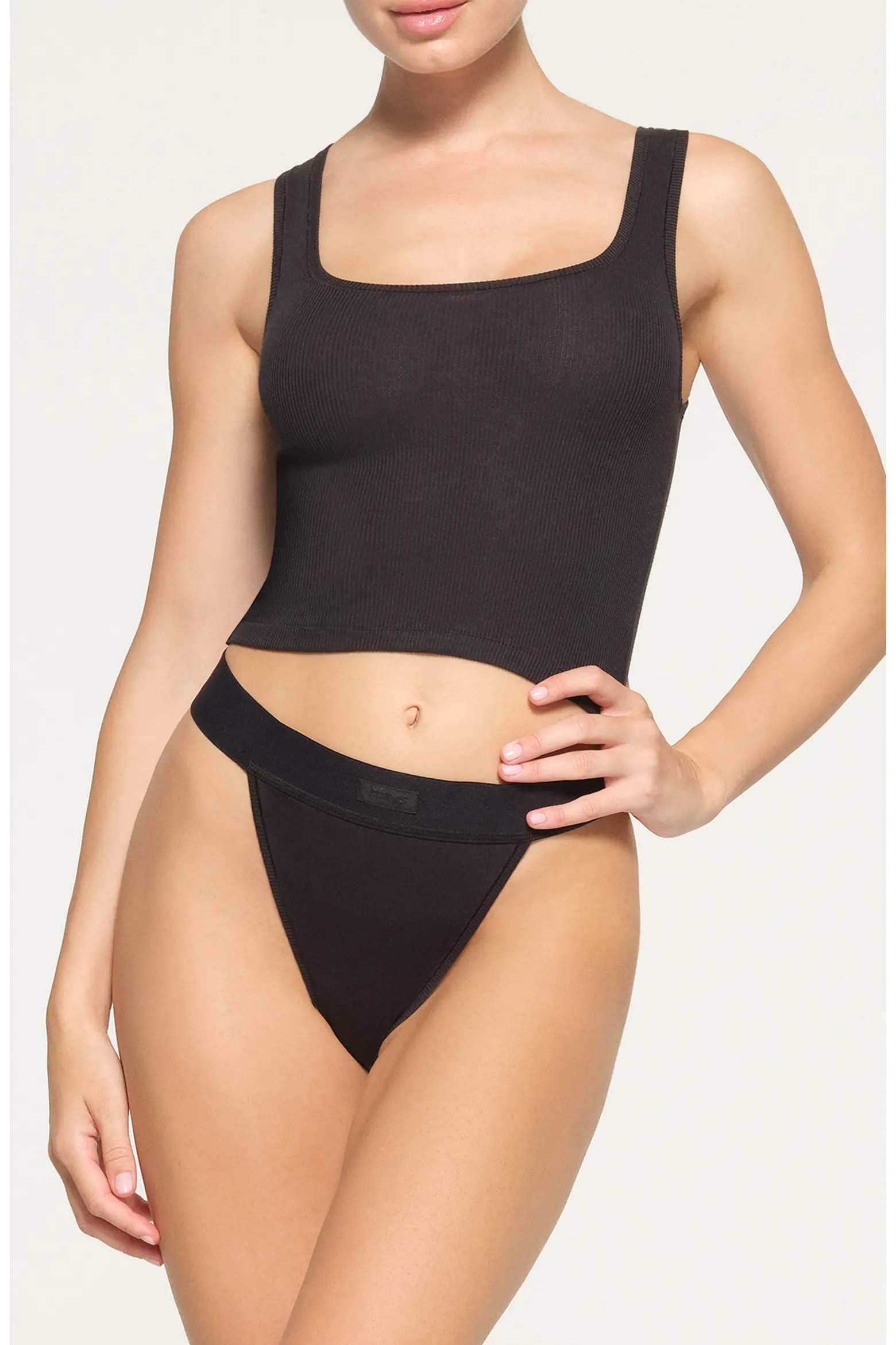 Stretch Cotton Rib Tank (Women) | Nordstrom | Nordstrom
