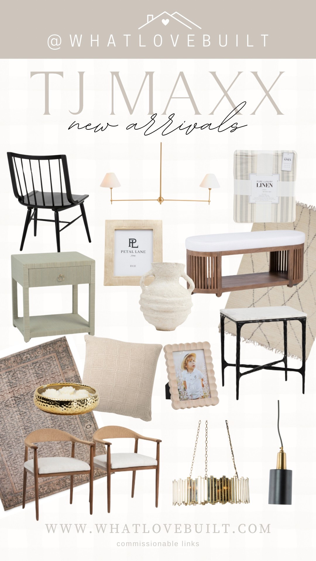 TJ Maxx & Marshalls New Arrivals 

#home #modernhome #furniture #rug #lighting #livingroom #bedroom #decor 

#LTKStyleTip #LTKFindsUnder100 #LTKHome