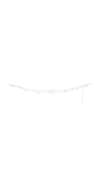 Vivien Shaker Belly Chain in Silver | Revolve Clothing (Global)