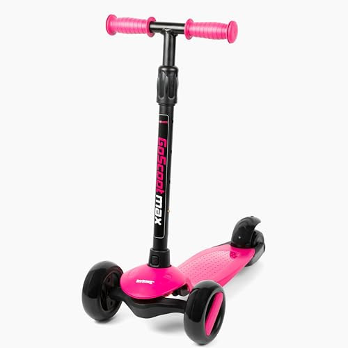 New-Bounce Scooters for Toddlers - 3 Wheel Scooter for Kids with Adjustable Handlebar - The GoScoot MAX is Perfect for Children and Toddlers, Girls and Boys Ages 3-10 | Amazon (US)