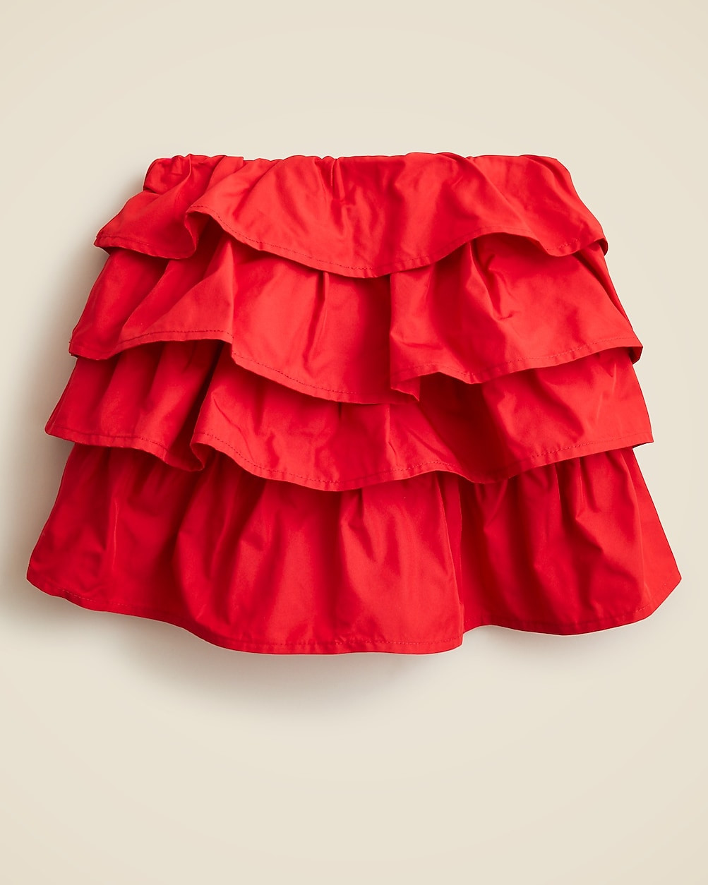 Girls' tiered taffeta skirt | J. Crew US