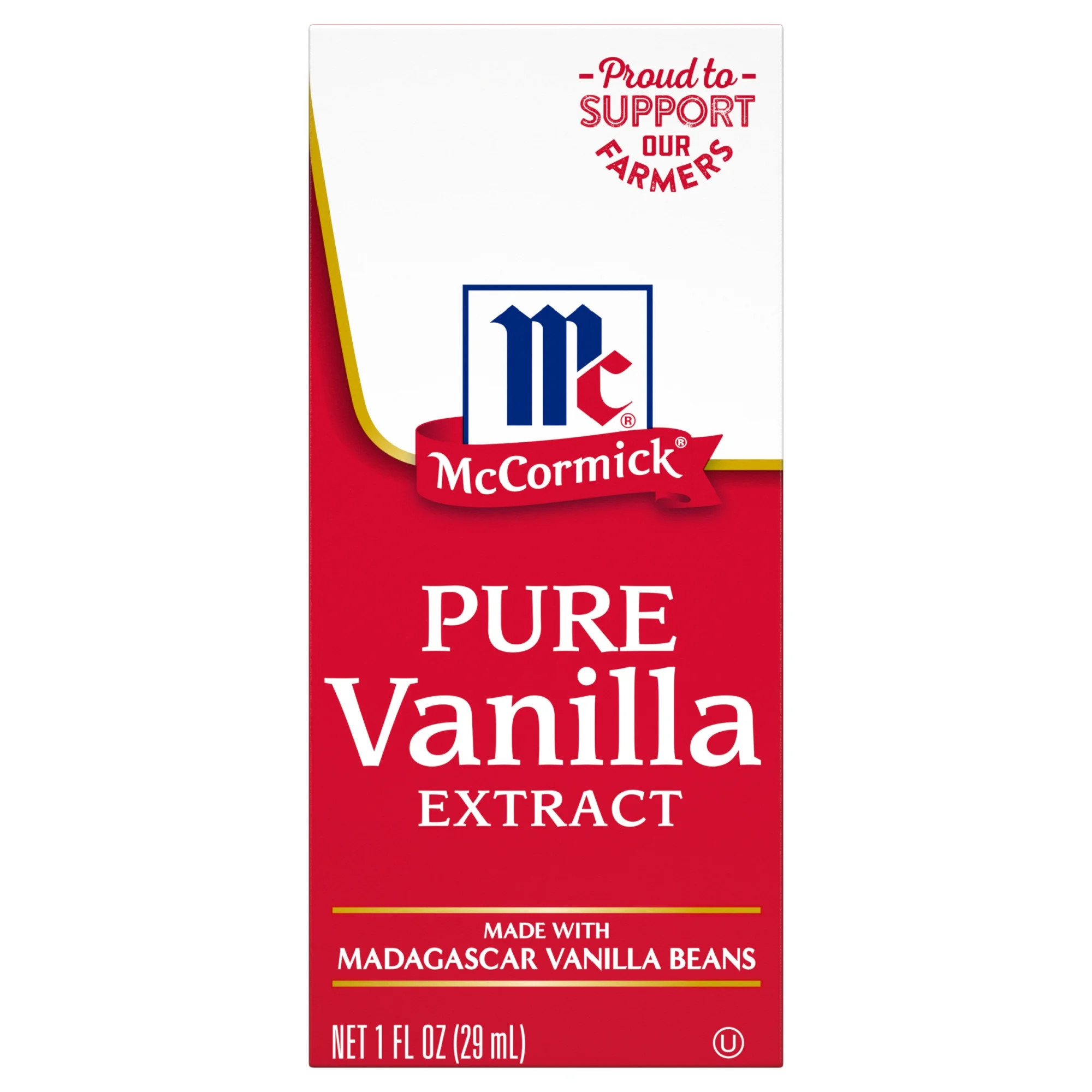McCormick Gluten Free Pure Vanilla Extract, 1 fl oz Box | Walmart (US)