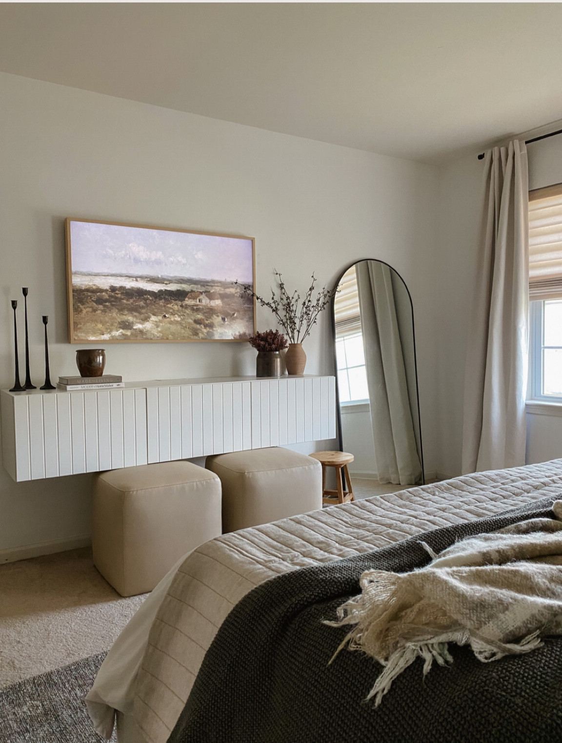 Master bedroom

Follow @havrillahome on Instagram and Pinterest for more home decor inspiration, diy and affordable finds

Target new arrivals, fall decor, fall finds, studio mcgee x target, hearth and hand, magnolia, holiday decor, dining room decor, living room decor, affordable, affordable home decor, amazon, target, weekend deals, sale, on sale, pottery barn, kirklands, faux florals, rugs, furniture, couches, nightstands, end tables, lamps, art, wall art, etsy, pillows, blankets, bedding, throw pillows, look for less, floor mirror, kids decor, kids rooms, nursery decor, bar stools, counter stools, vase, pottery, budget, budget friendly, coffee table, dining chairs, cane, rattan, wood, white wash, amazon home, arch, bass hardware, vintage, new arrivals, back in stock

#LTKsalealert #LTKhome #LTKSeasonal