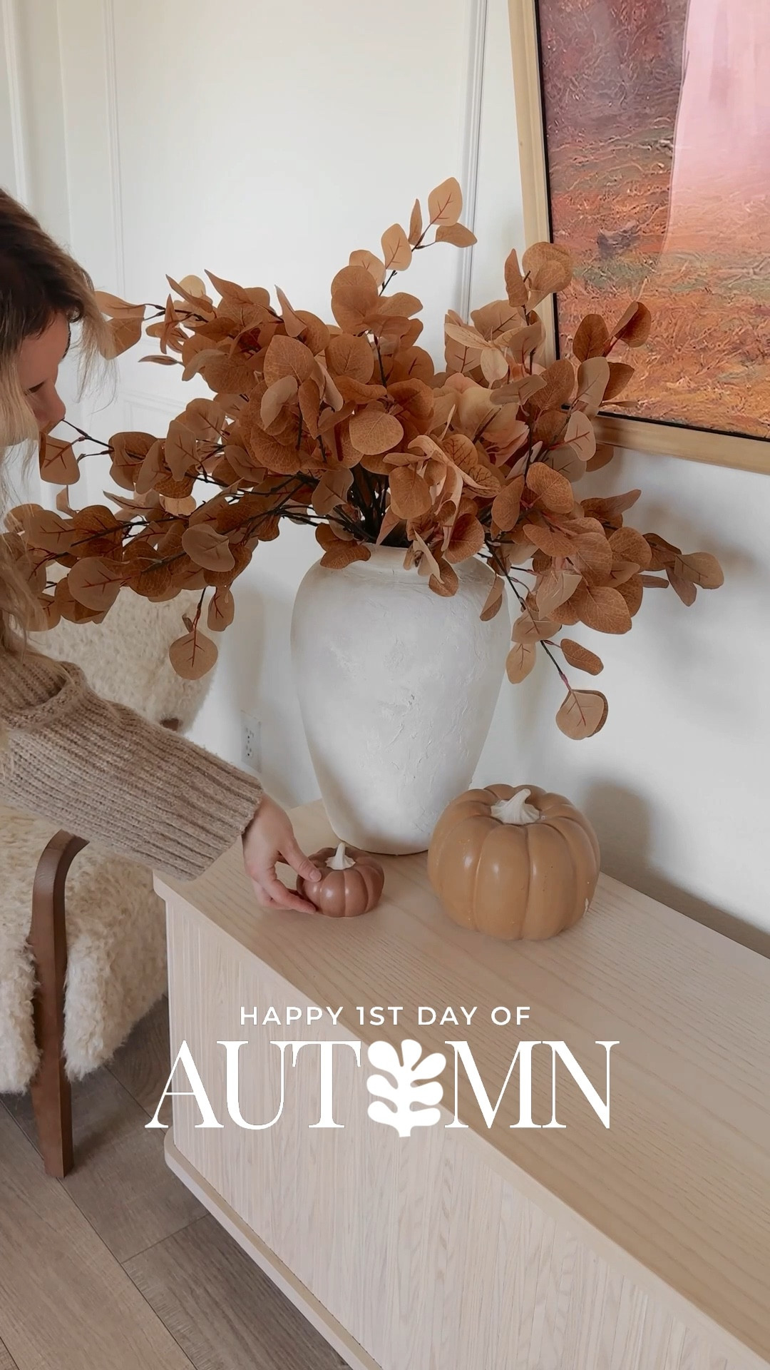 Happy first day of fall! 🍂

What's your favorite way to decorate for fall-do you go all out with spooky vibes or keep it cozy and classic? Let me know!

Comment FALL for decor links sent straight to your DM!🍂

#halloweendecor #falldecor #halloween #falldecor #fallstems #falldecorations #mypotterybarn 

#LTKFallSale #LTKSeasonal #LTKHome