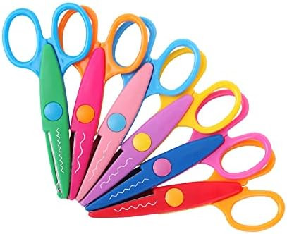 Mr. Pen Craft Scissors - Decorative Edge, 6 Pack, Zig Zag, Scrapbooking, Fancy, Pattern, Design | Amazon (US)