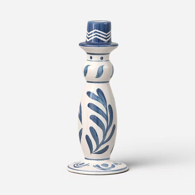 Painted Ceramic Taper Candle Holder - Threshold™ | Target