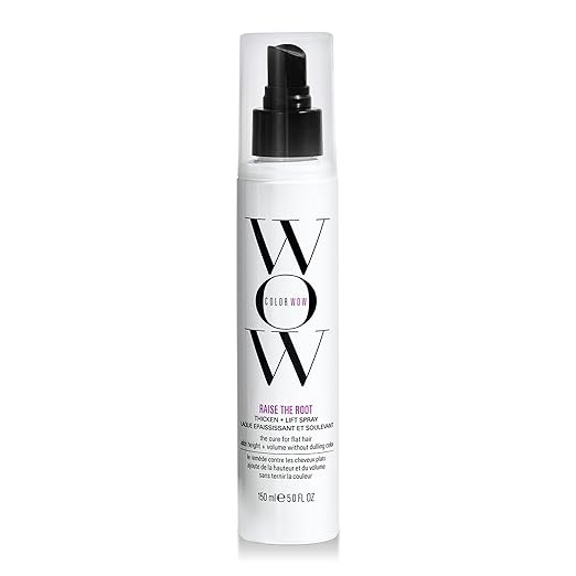 COLOR WOW Raise the Root Thicken + Lift Spray - All-Day Volume for Fine, Flat Hair without dullin... | Amazon (US)