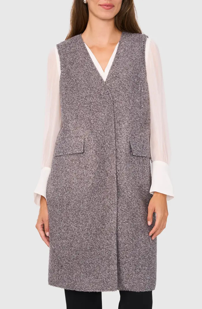 Faux Shearling Long Vest | Nordstrom