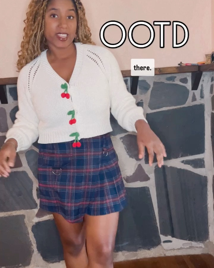 Absolutely adorable cherry cardigan sweater that really makes me smile. It has such a sweet homemade feel and pairs well with so much! 

#LTKFindsUnder50 #LTKGiftGuide #LTKVideo