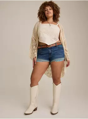 Festi  2.5'' Low-Rise Relaxed Denim Short | Torrid (US & Canada)