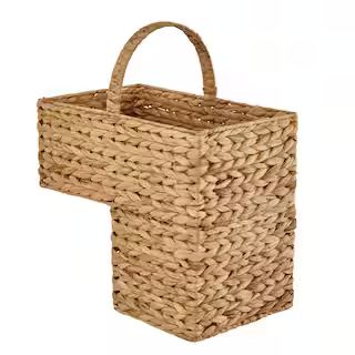 Home Decorators Collection Woven Seagrass Stair Storage Basket JY4134HDB - The Home Depot | The Home Depot