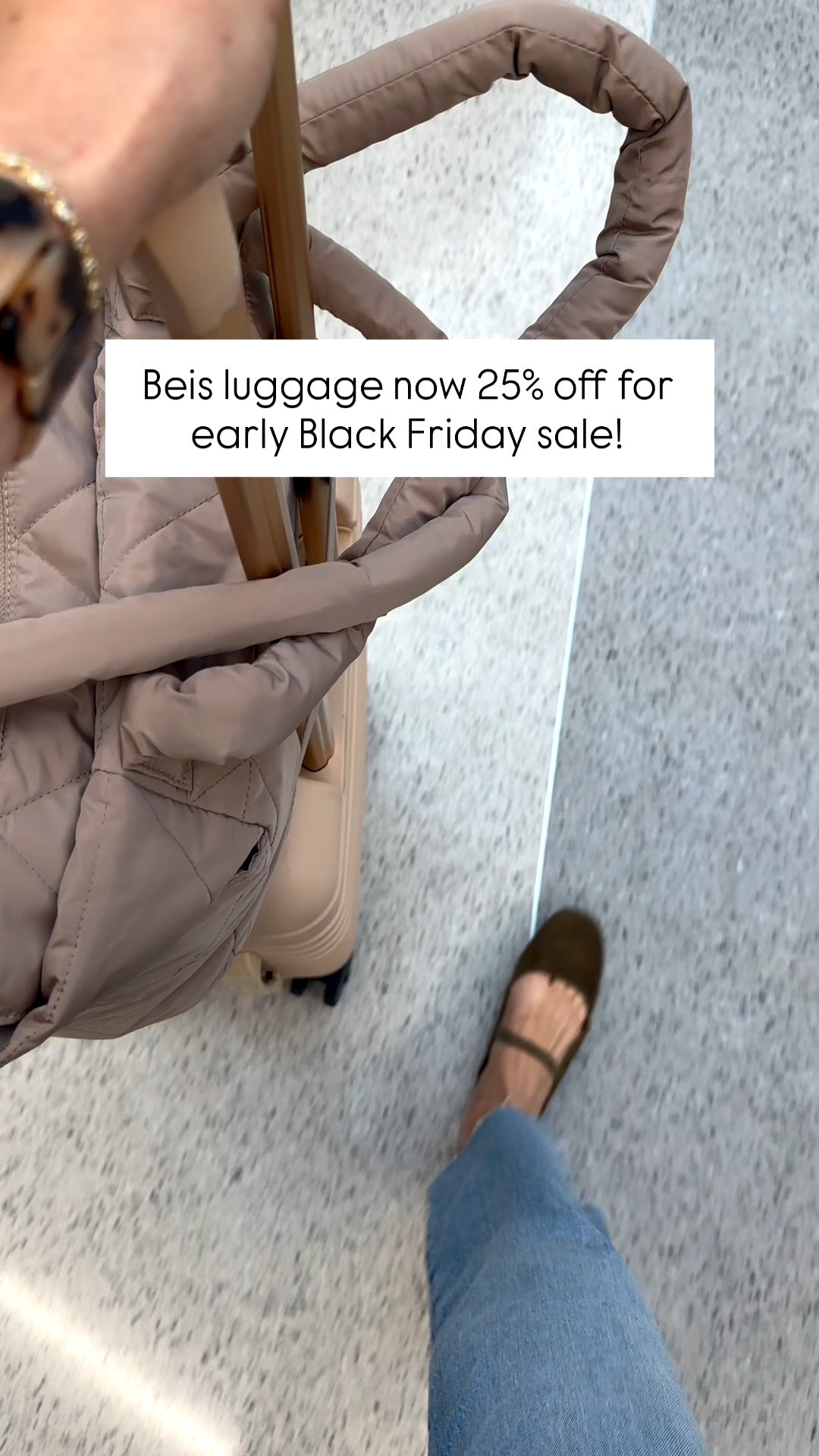 My favorite Beis luggage is having an early Black Friday sale! Don’t wait, save 25% now worth code EARLY25! Makes a great gift for her! 🎁

#LTKSaleAlert #LTKTravel #LTKGiftGuide