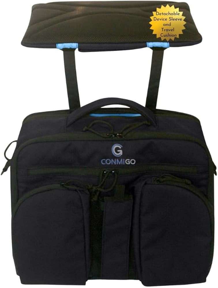 CONMIGO 'ULTI' Convertible Carry On Travel Bag w/Detachable 3-in-1 Seat Cushion, Laptop Sleeve & ... | Amazon (US)