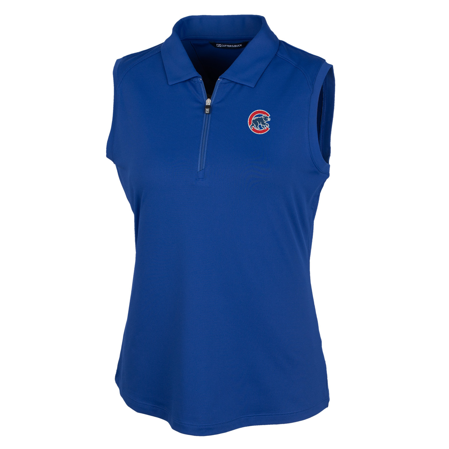 Chicago Cubs Cutter & Buck Women's Forge Sleeveless Polo - Royal | Fanatics