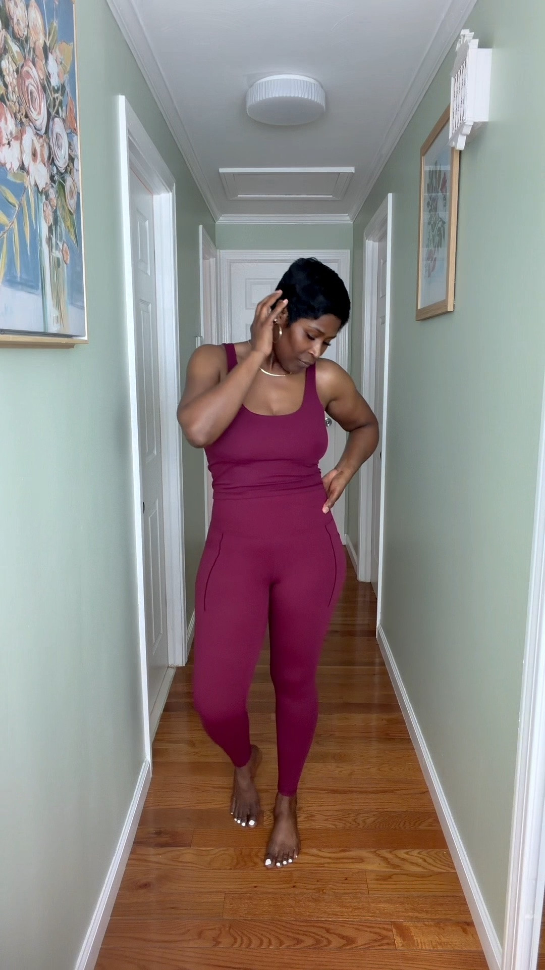 “Walmart activewear find that actually fits 👏🏾💜
This Avia SoftSculpt set surprised me. The material is soft, stretchy, flattering, and the color is EVERYTHING. I’m wearing a medium (8/10) in both the top and leggings and honestly wouldn’t size up or down.

For reference:
✨ 5’8
✨ 160 lbs
✨ Wearing Medium (8/10)

Perfect for errands, walks, lounge days, or just wanting to feel put together without spending a fortune. #WalmartFashion #LTKActive #WalmartFinds”

Keywords/hashtags to help search:
#AviaActivewear #AviaSoftSculpt #WalmartActivewear #AffordableActivewear #Over40Style #FitnessFashion #MatchingSet #WalmartStyle #AthleisureLook #LTKFitness #LTKStyle #BlackWomenCreators #RealisticStyle #EverydayStyle #GlowUpJourney

#LTKActive #LTKOver40 #LTKdayinmylife